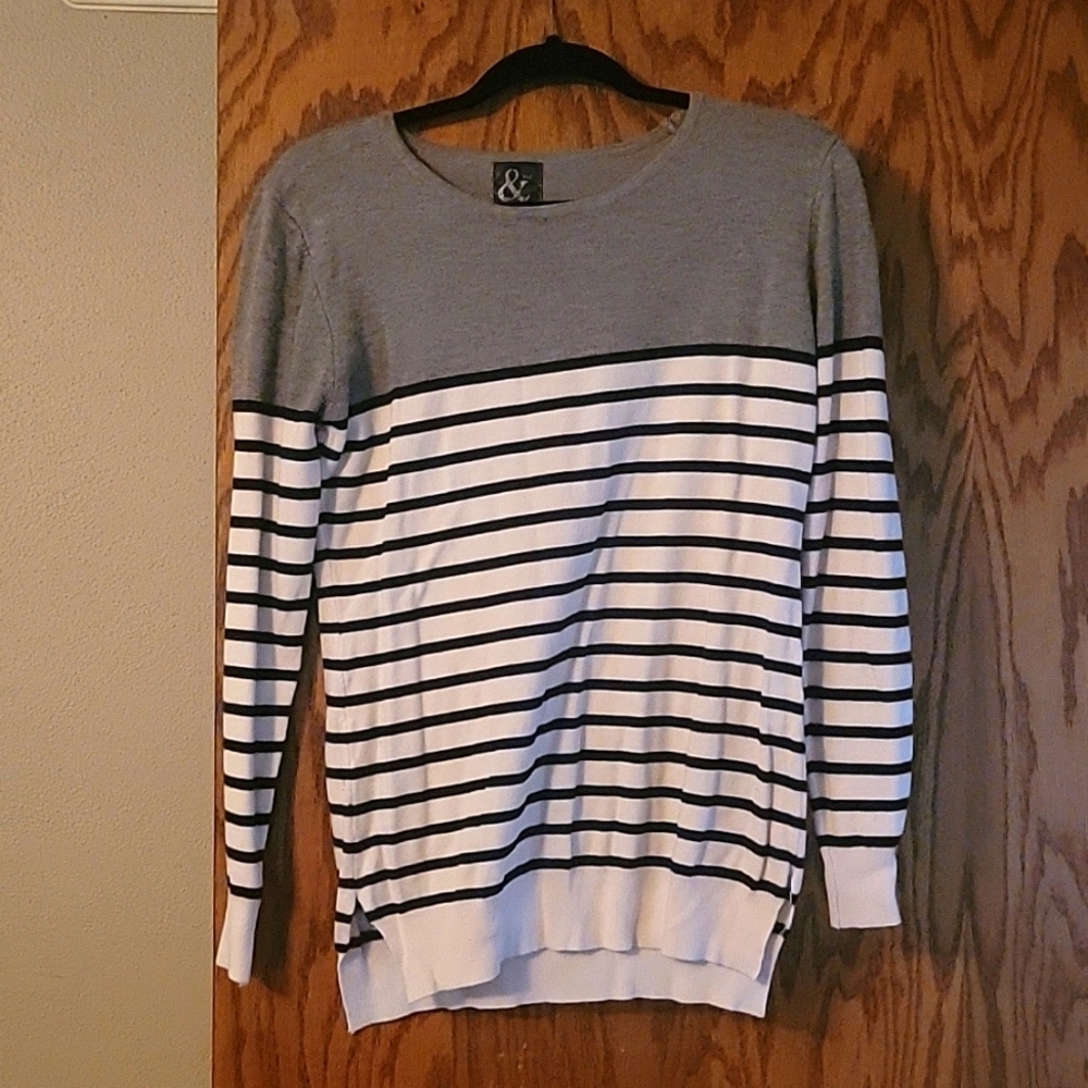Lightweight Stripe Sweater